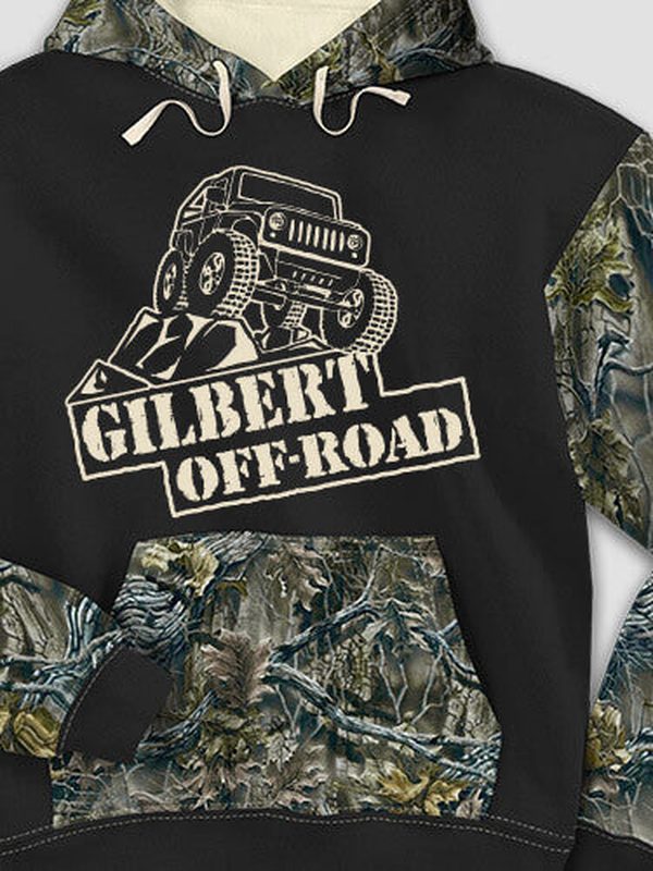 Off-Road : Printed 2-Tone Camo Hoodies product image 1