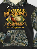 Pheasant Hunting Camp : Printed 2-Tone Camo Hoodies product image 1