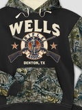 Rifle Association : Printed 2-Tone Camo Hoodies product image 1