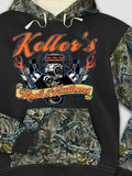 Rods and Customs : Printed 2-Tone Camo Hoodies product image 1