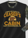 Rustic Cabin : Printed 2-Tone Camo Long Sleeves