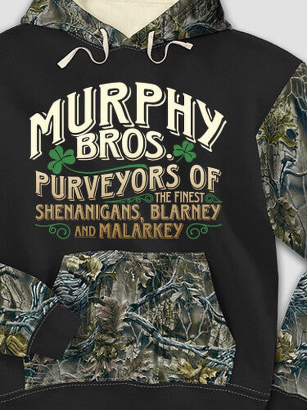Shenanigans : Printed 2-Tone Camo Hoodies product image 1