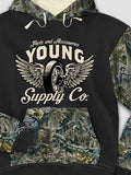 Supply Company : Printed 2-Tone Camo Hoodies product image 1