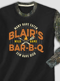 Wild Game Few Have Died BBQ : Printed 2-Tone Camo Long Sleeves