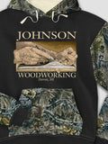 Woodworking : Printed 2-Tone Camo Hoodies product image 1
