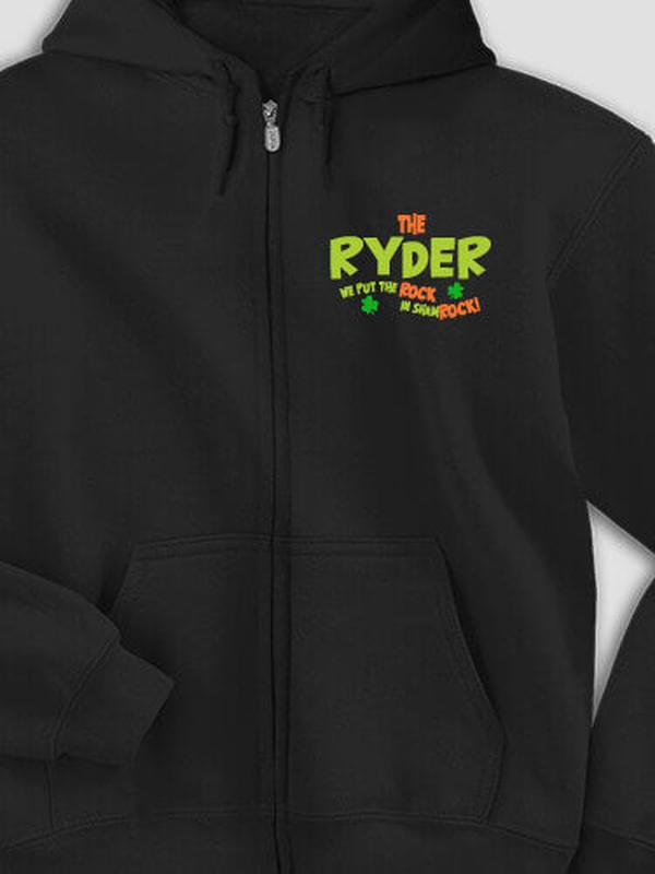 ShamROCK : Embroidered Zip Hoodies product image 1