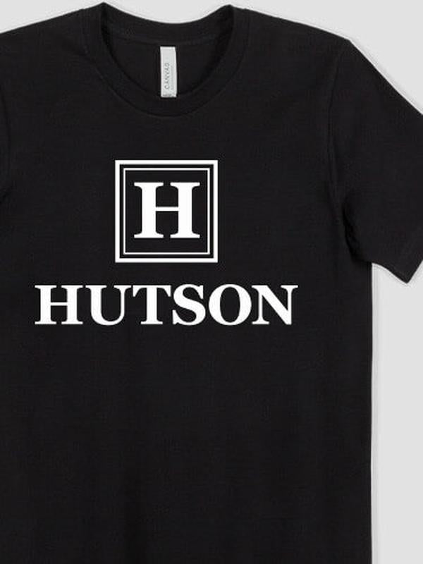 Square Monogram : Premium Printed T-Shirts