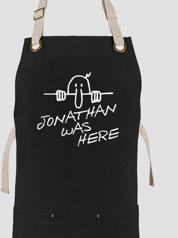 Kilroy : Printed Canvas Work Aprons