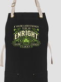 Lucky Enough : Printed Canvas Work Aprons