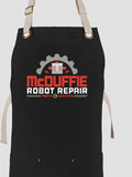 Robot Repair : Printed Canvas Work Aprons