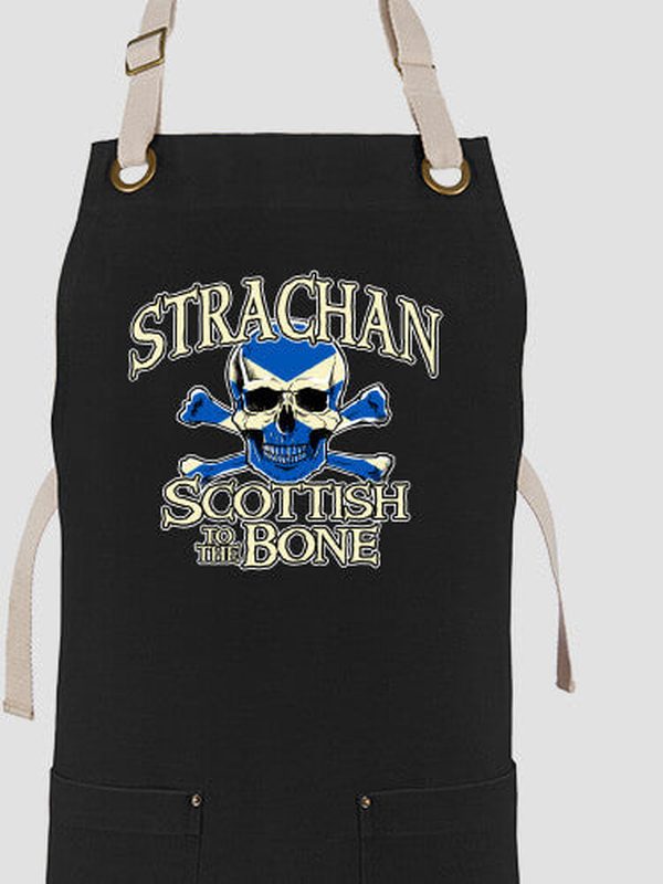 Scottish to the Bone : Printed Canvas Work Aprons