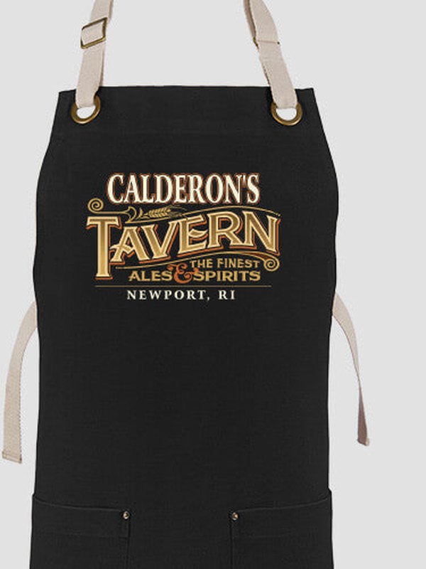 Tavern : Printed Canvas Work Aprons