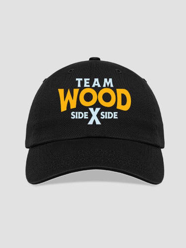 Team Side By Side : Embroidered Baseball Hats