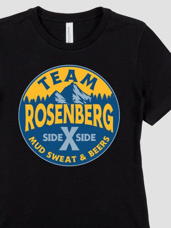 Team Side By Side : Premium Printed T-Shirts