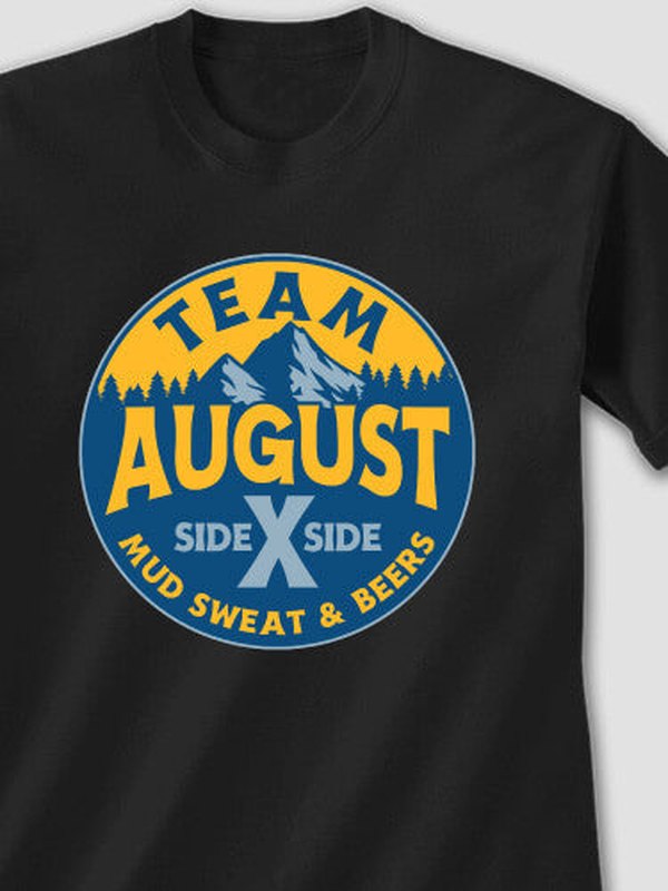 Team Side By Side : Printed T-Shirts