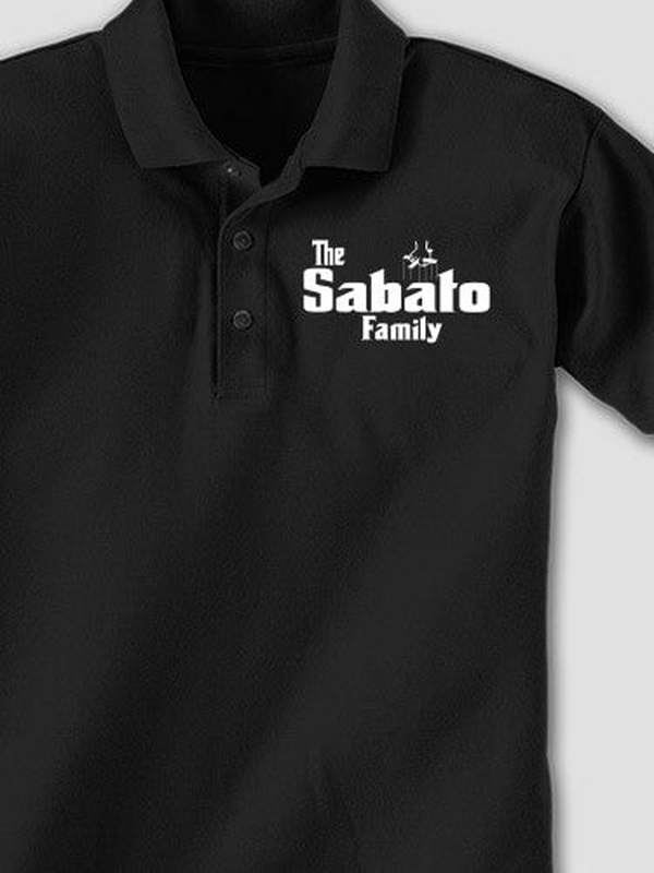 The Family : Embroidered Polo Shirts product image 1
