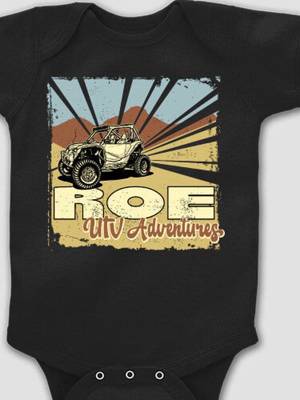 UTV Adventures : Printed Baby Bodysuits