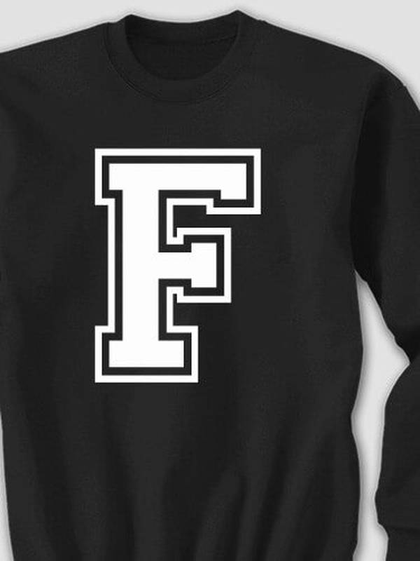 Varsity Letter : Printed Sweatshirts product image 1