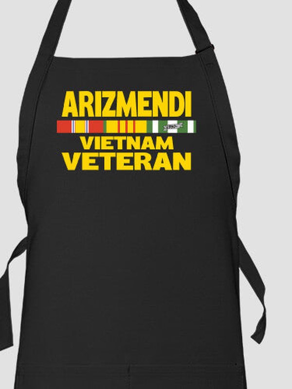 Vietnam Veteran : Printed Aprons