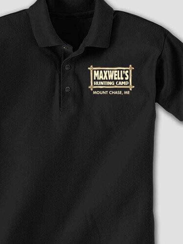 Vintage Hunting Camp : Embroidered Polo Shirts product image 1