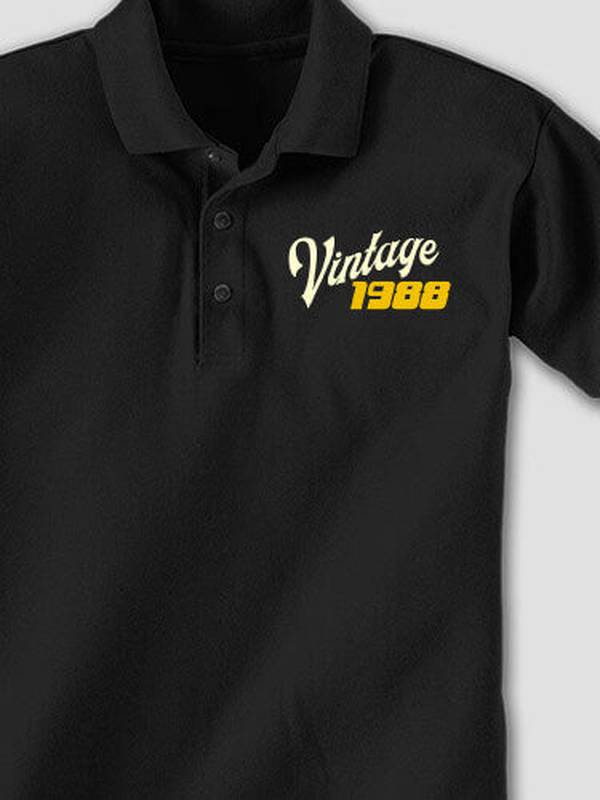 Vintage : Embroidered Polo Shirts product image 1
