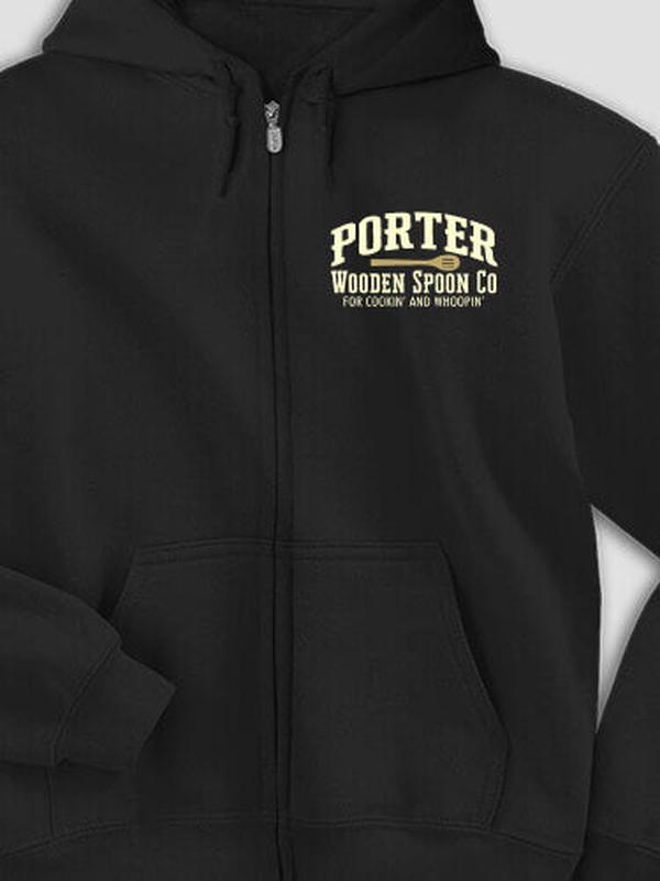 Wooden Spoon Company : Embroidered Zip Hoodies product image 1
