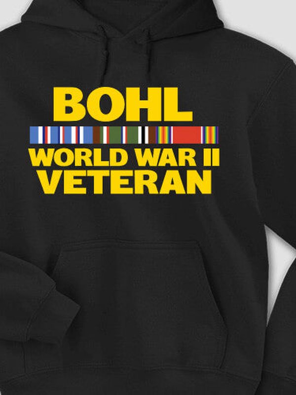 WW2 European Veteran : Printed Hoodies product image 1