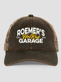 Hot Rod Garage : Embroidered 2-Tone Camo Hats