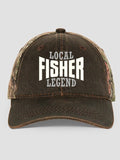 Local Legend : Embroidered 2-Tone Camo Hats