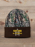 Marine Family : Embroidered 2-Tone Camo Cuffed Beanie