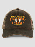 Moose Hunting Camp : Embroidered 2-Tone Camo Hats