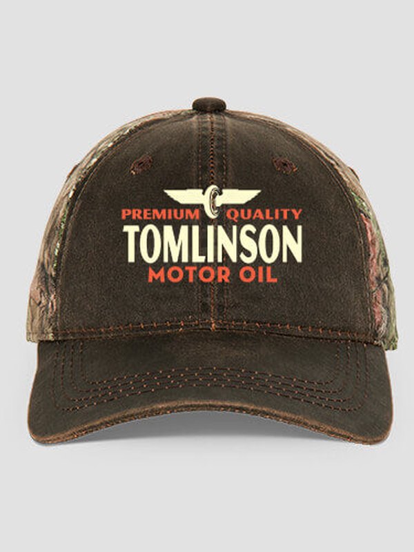 Motor Oil : Embroidered 2-Tone Camo Hats