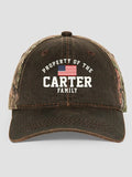 Property of Flag : Embroidered 2-Tone Camo Hats