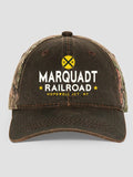 Railroad : Embroidered 2-Tone Camo Hats