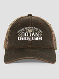 Retirement Company : Embroidered 2-Tone Camo Hats