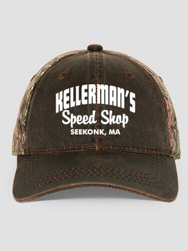 Speed Shop BP : Embroidered 2-Tone Camo Hats