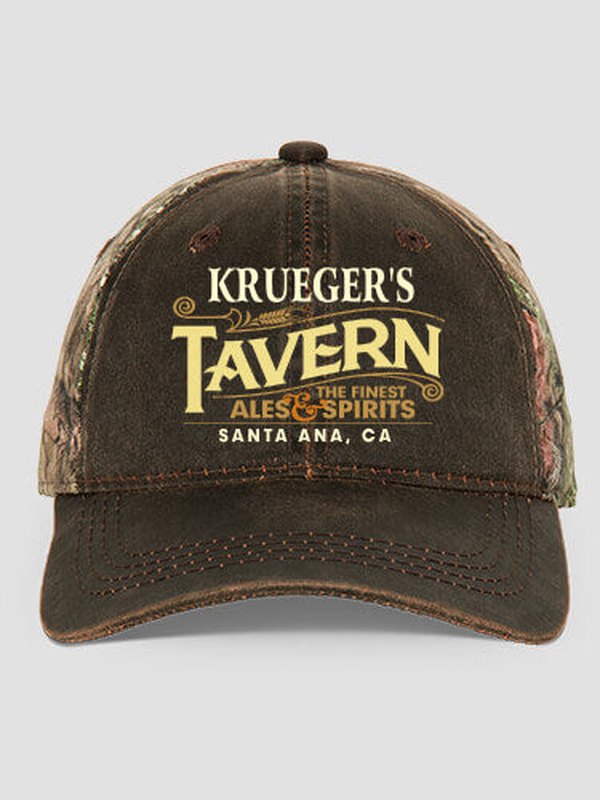 Tavern : Embroidered 2-Tone Camo Hats