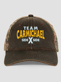 Team Side By Side : Embroidered 2-Tone Camo Hats