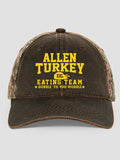 Turkey Eating Team : Embroidered 2-Tone Camo Hats