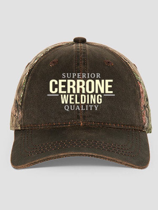 Welding : Embroidered 2-Tone Camo Hats