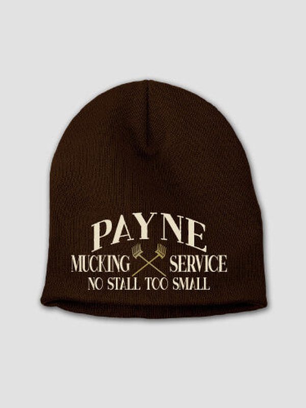 Vintage Mucking Service : Embroidered Beanies
