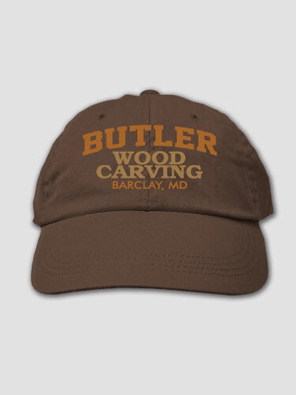 Wood Carving : Embroidered Baseball Hats