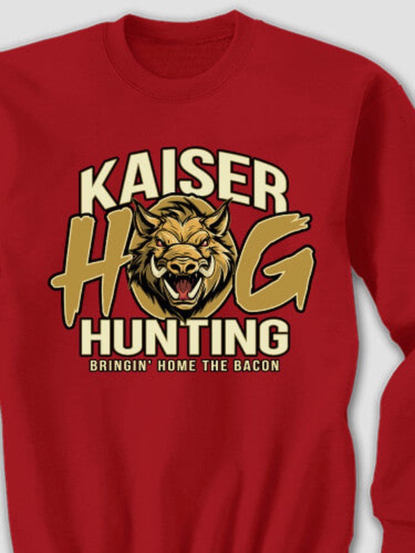 Hog Hunting : Printed Sweatshirts product image 2