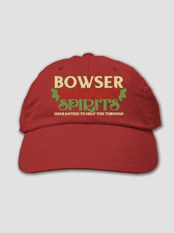 Holiday Spirits : Embroidered Baseball Hats