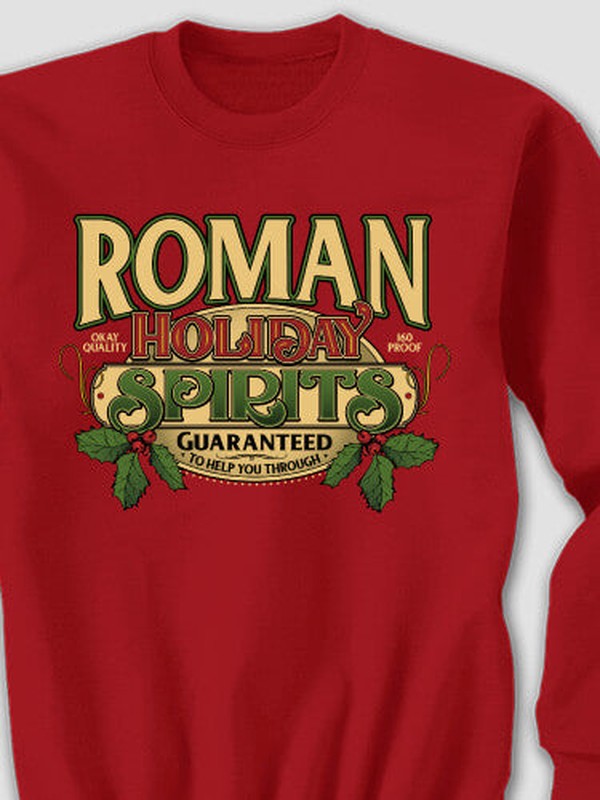 Holiday Spirits : Printed Sweatshirts product image 2
