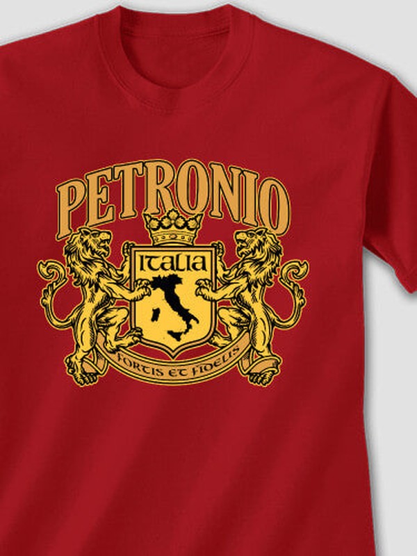 Italian Crest : Printed T-Shirts product image 2