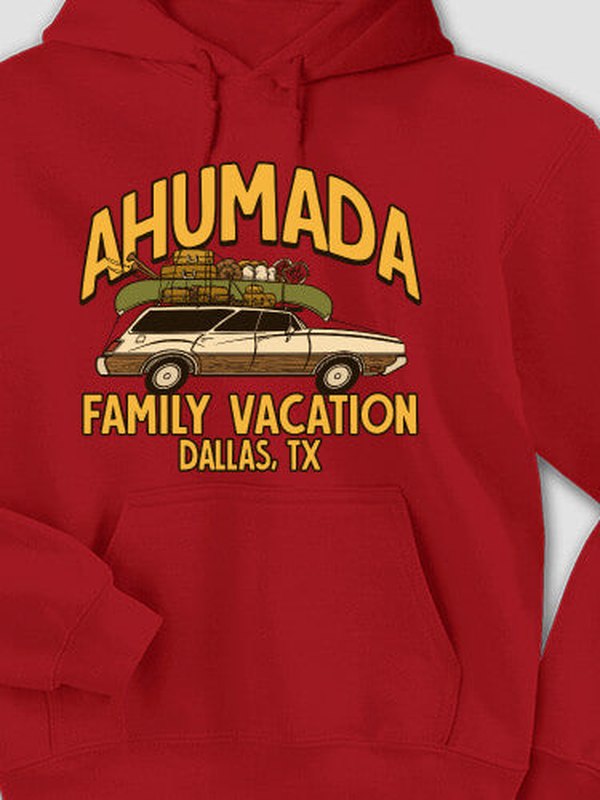 Retro Family Vacation : Printed Hoodies product image 1