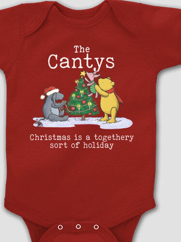 Togethery Holiday : Printed Baby Bodysuits