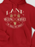 Vintage Mucking Service : Printed Hoodies product image 1