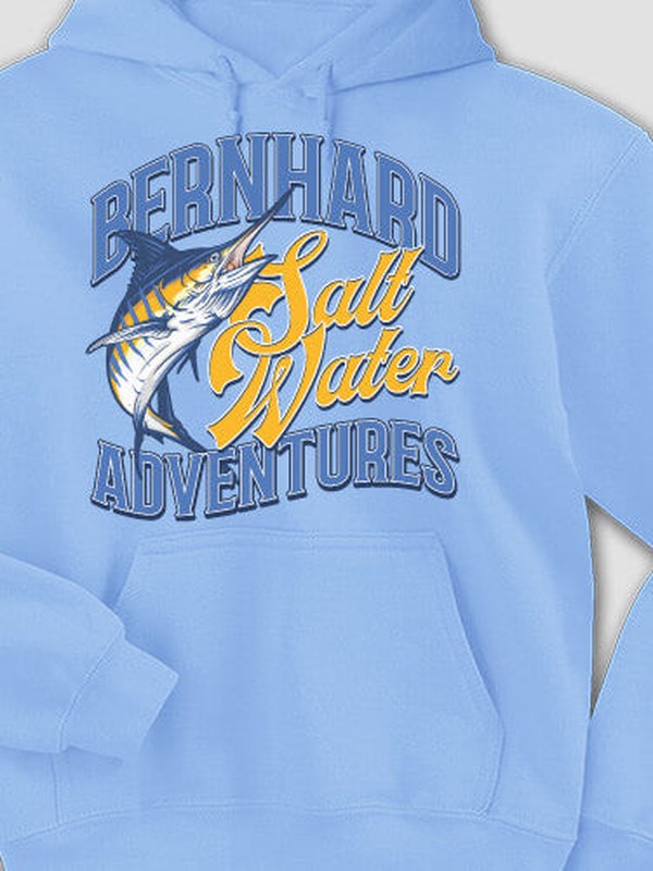 Salt Water Adventures : Printed Hoodies product image 1